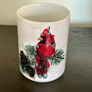 NWOT. The Mountain Red Cardinal Mug